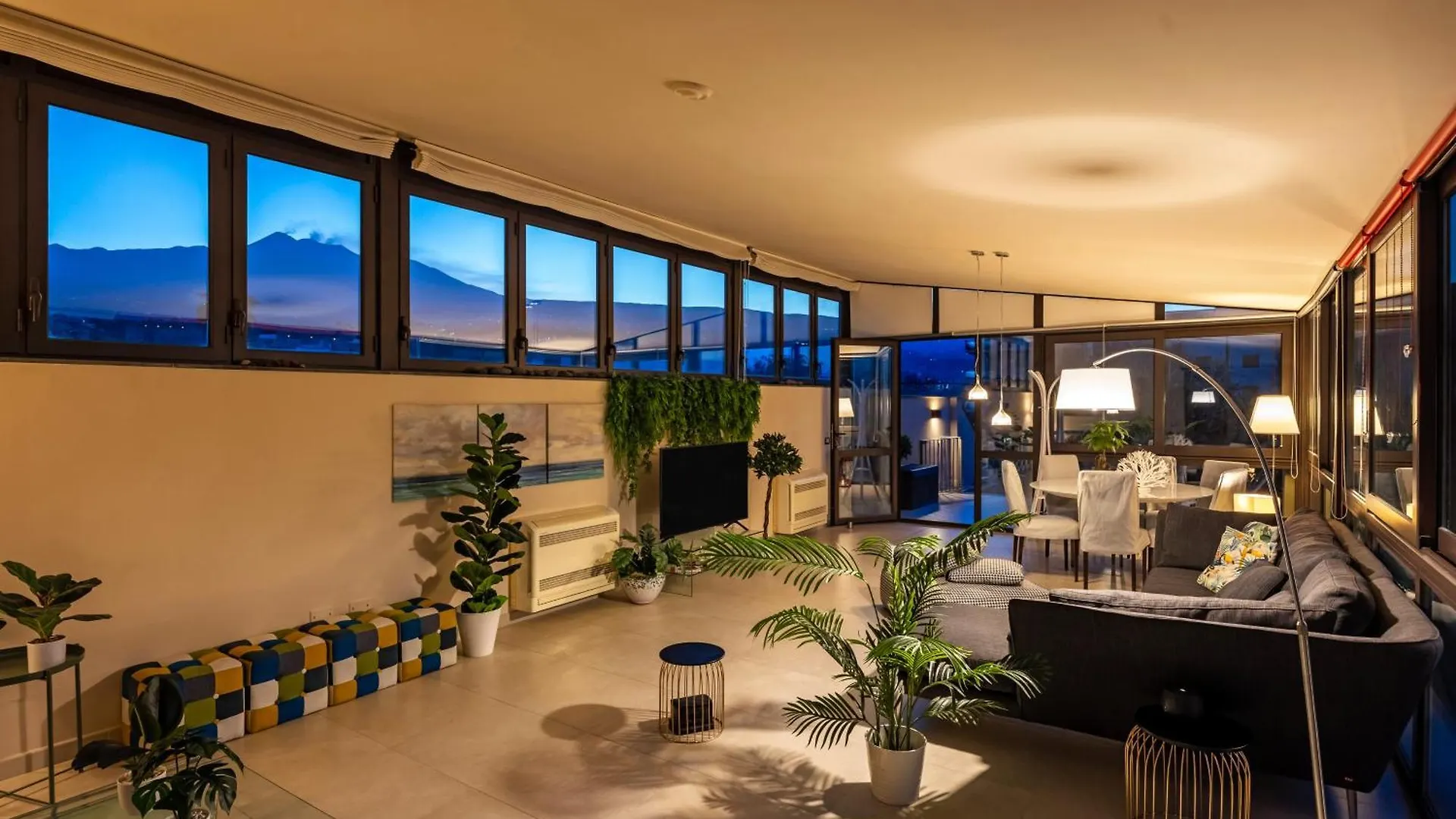 Luxury Panoramic Loft With Heated Pool Near Catania, Taormina, The Sea And Mount Etna By Sicilian Relaxing Homes Giarre