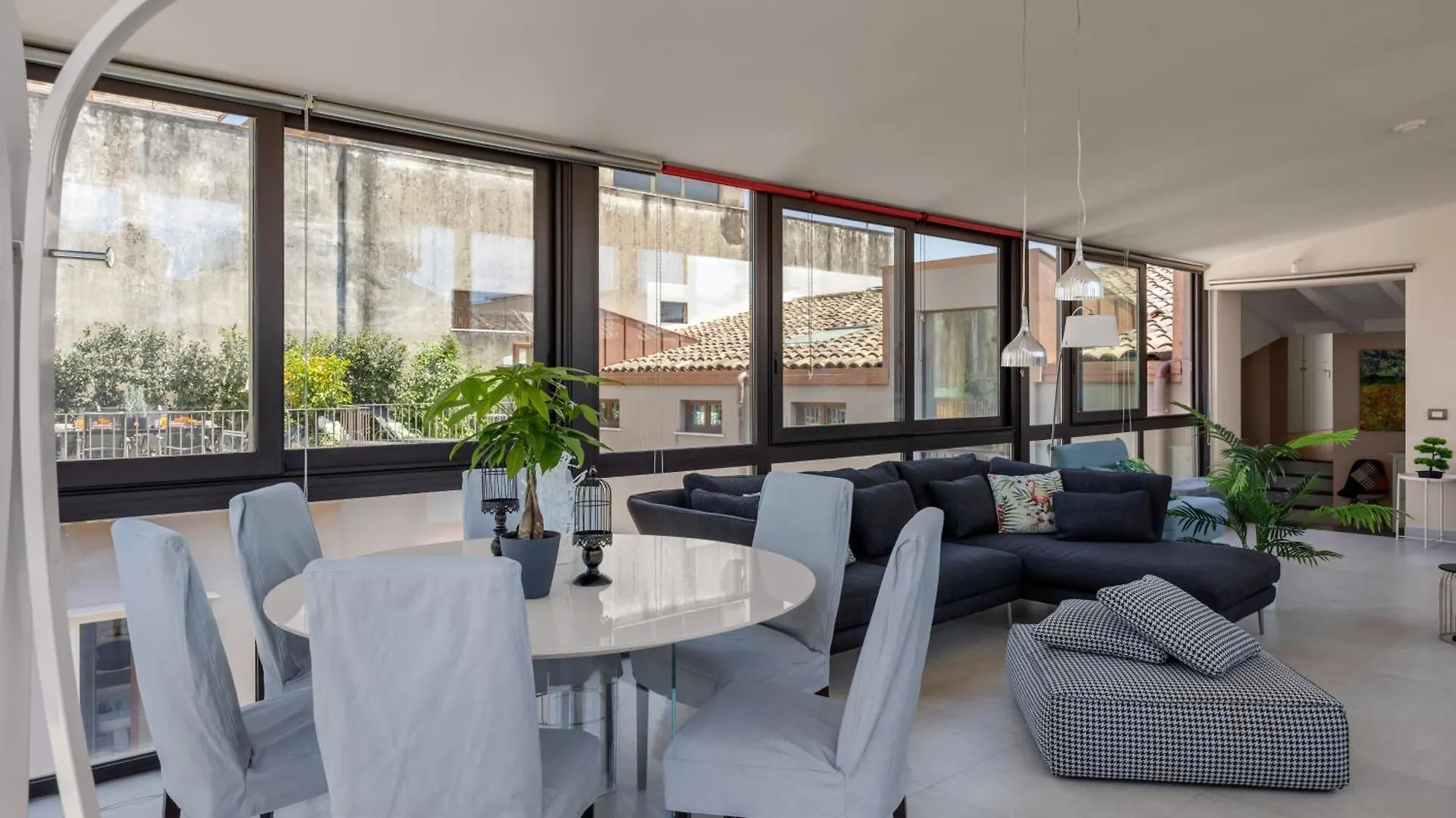 Lejlighed Luxury Panoramic Loft With Heated Pool Near Catania, Taormina, The Sea And Mount Etna By Sicilian Relaxing Homes Giarre